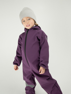 Комбинезон из софтшелла "Фиолетовый"