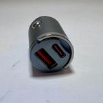 Автомобильное зарядное устройство AutoMaxx, PD30W+QC4.0, 100W (серый) (1 шт.)