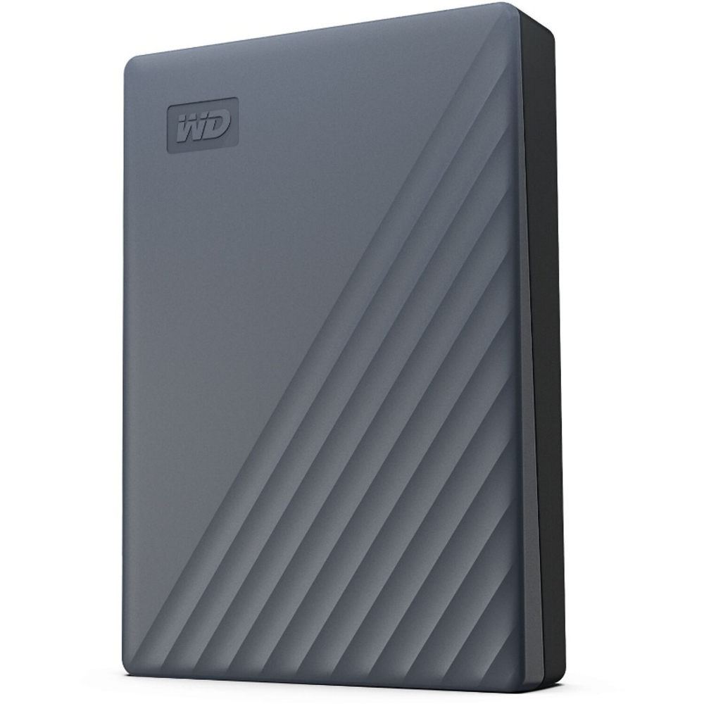 Внешний жесткий диск 4TB Western Digital WDBRMD0040BGY-WESN, My Passport 2.5", USB 3.2 Gen1, USB-C Silicon Grey