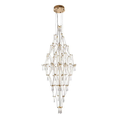 Подвесная светодиодная люстра Modelux ML.7826.600P GD