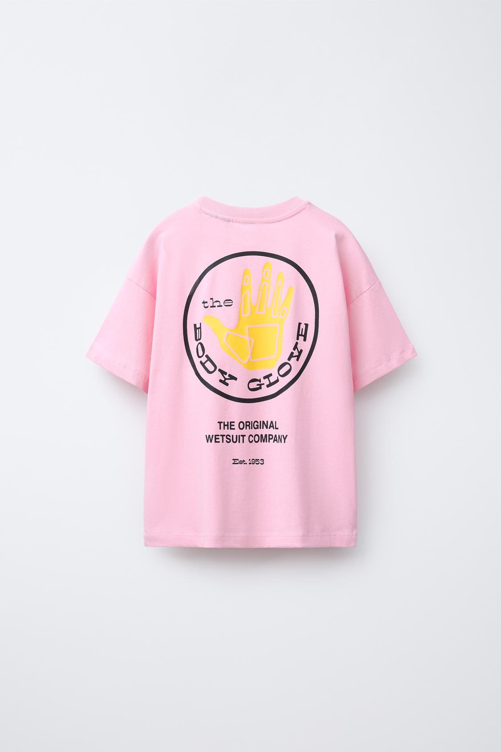 ZARA X BODY GLOVE ® ФУТБОЛКА С РЕЛЬЕФНЫМ ПРИНТОМ, РОЗОВЫЙ