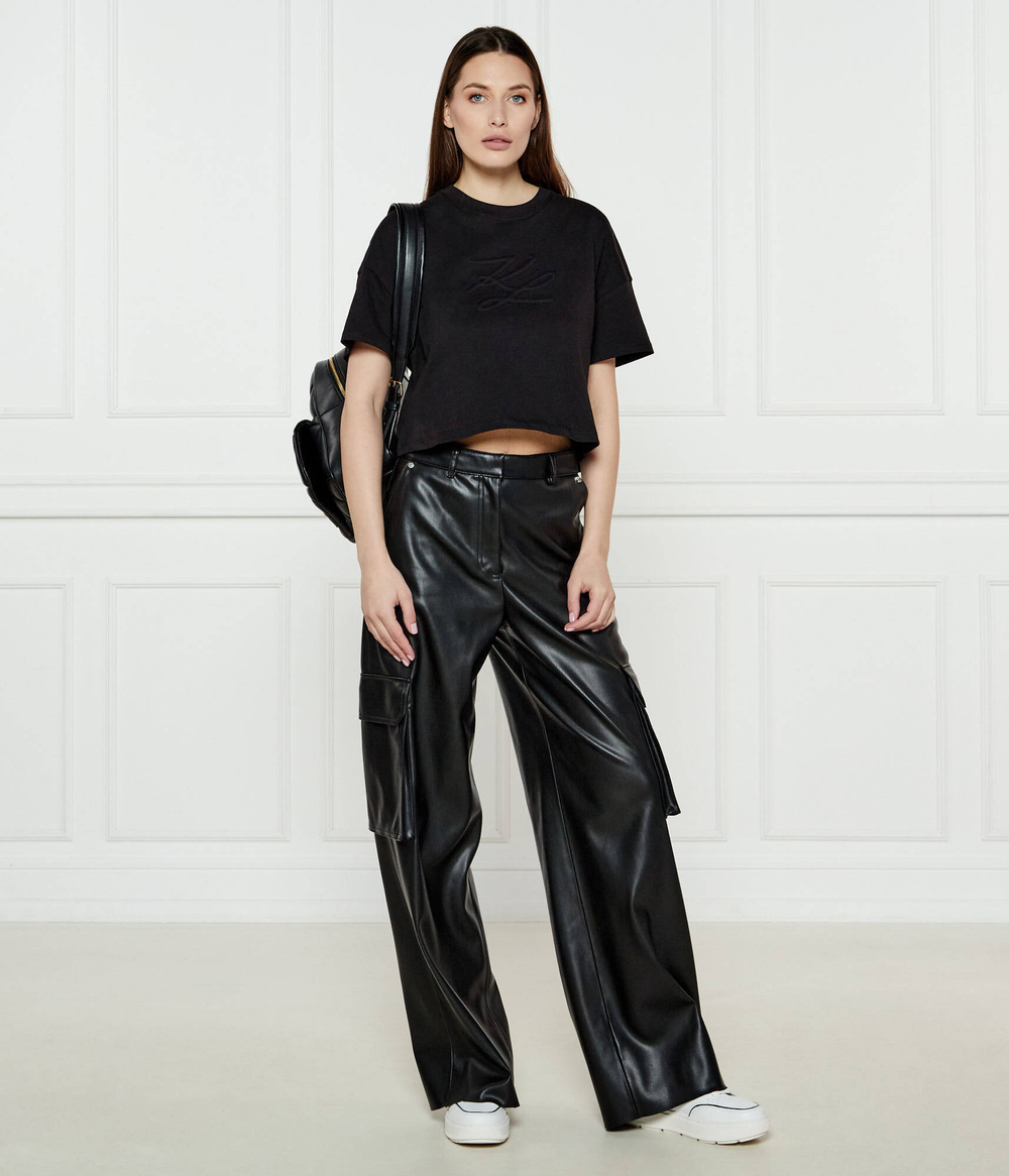 Футболка AUTOGRAPH Karl Lagerfeld - черный(A1W17071)