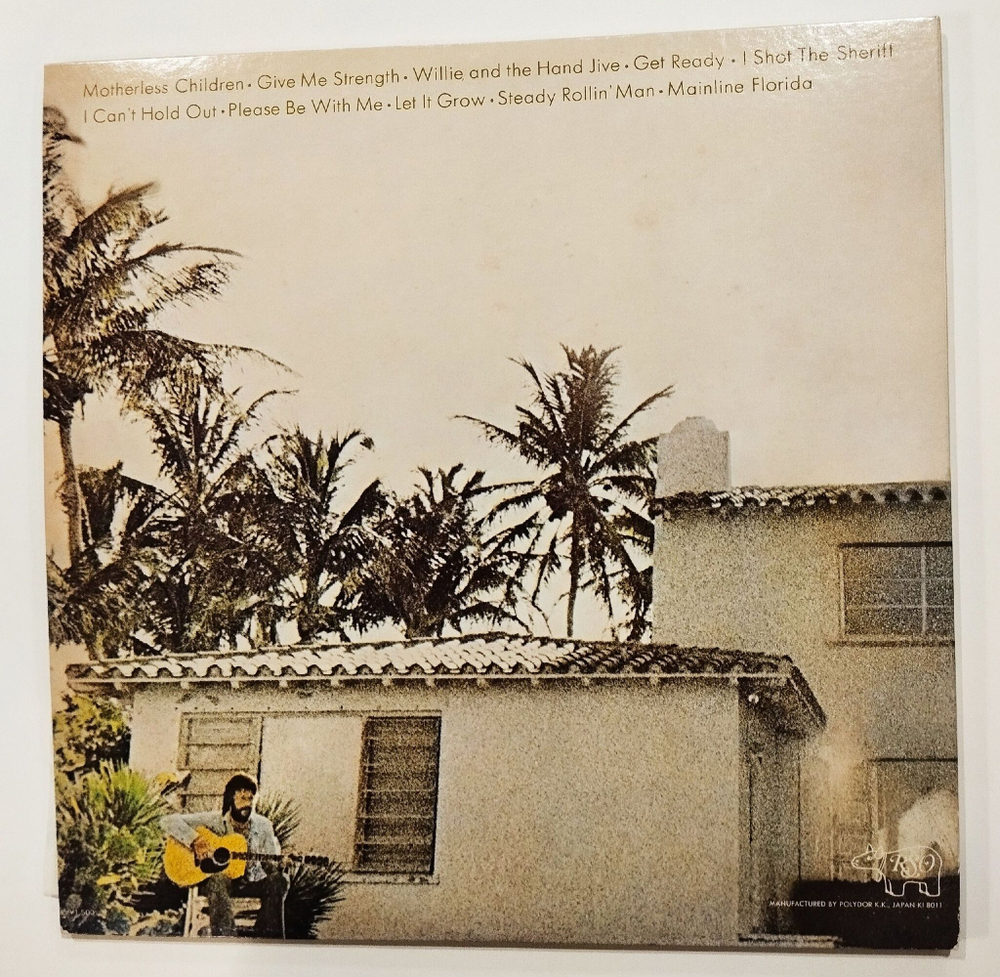 Винтажная виниловая пластинка LP Eric Clapton 461 Ocean Boulevard (Japan 1980) (No Obi)