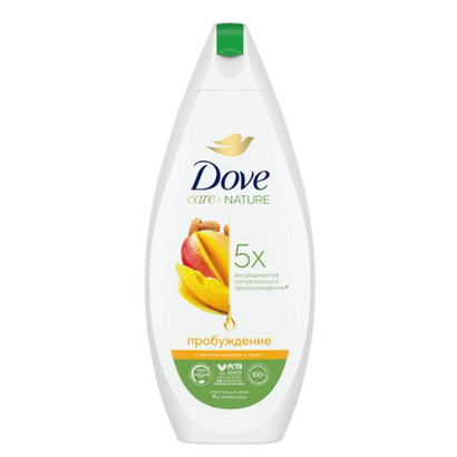 Крем-гель для душа DOVE Манго и миндаль Делайла 250мл