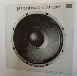 Винтажная виниловая пластинка LP Kingdom Come In Your Face (Germany 1989)