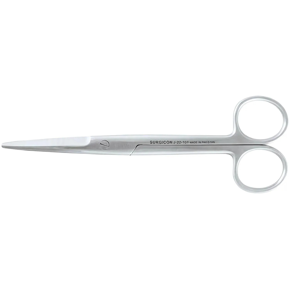 Ножницы хирургические прямые 150 мм Surgicon (арт. J-22-101), Пакистан