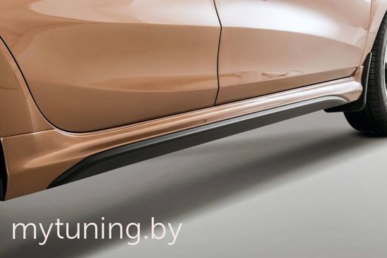 Накладки на пороги для Lada XRAY