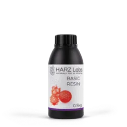 Фотография — Фотополимер HARZ Labs Basic Resin, красный (0,5 кг)