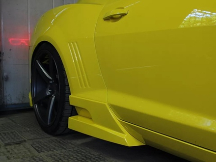 Комплект накладок на пороги Chevrolet Camaro SS,RS(2009-2012)