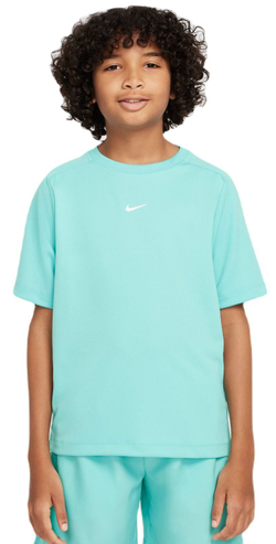 Футболка для мальчика теннисная Nike Kids Dri-Fit Multi+ Training Top - Мятный