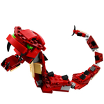 LEGO Creator: Огнедышащий дракон 31032 — Red Creatures — Лего Креатор Творец Создатель