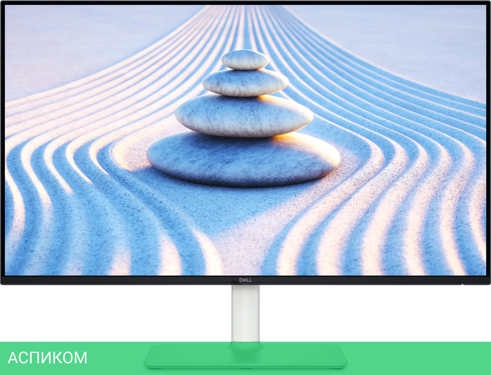 Монитор Dell S2725HS черный/белый
