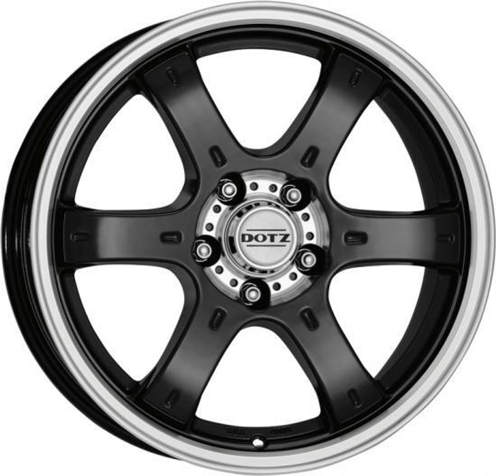 Dotz Crunch 8x17 5x127 ET 35 Dia 71.6 (BKL)