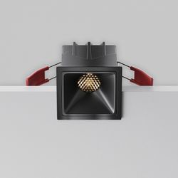 Встраиваемый светильник Maytoni Alfa LED DL043-01-10W3K-SQ-B-1