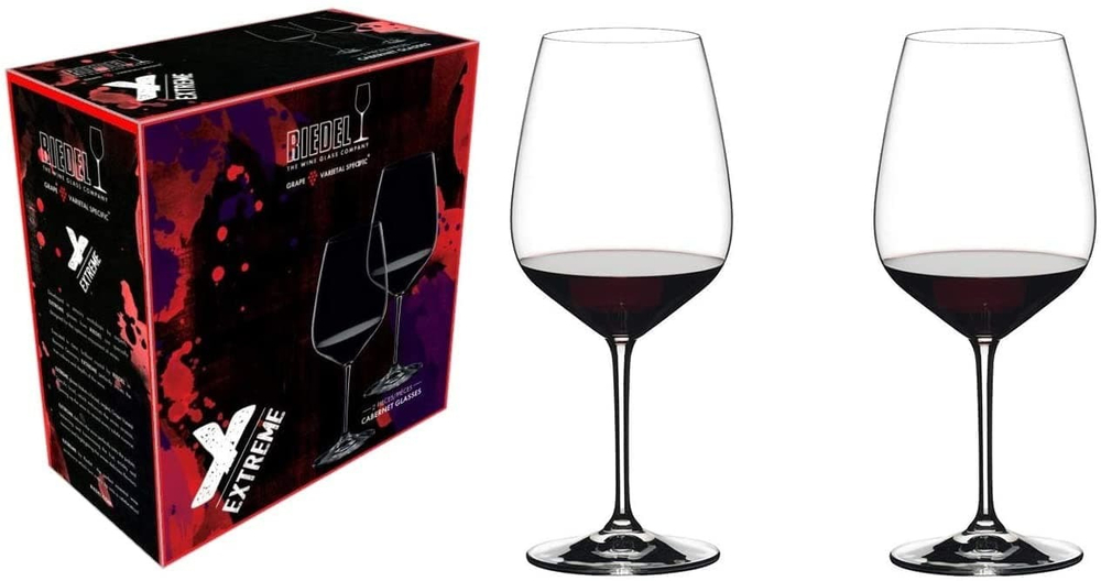 Набор из 2-х бокалов для красного вина Extreme Cabernet 800 мл Riedel