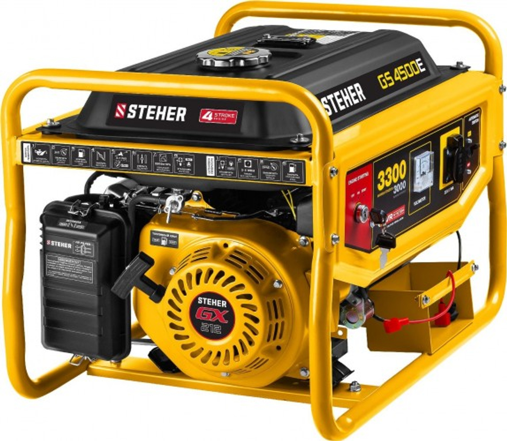 Генератор бензиновый Steher GS-4500Е