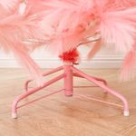 Искусственная розовая елка «Pink Charm» (ветки из пампасной травы) 240 см / 2,4 м