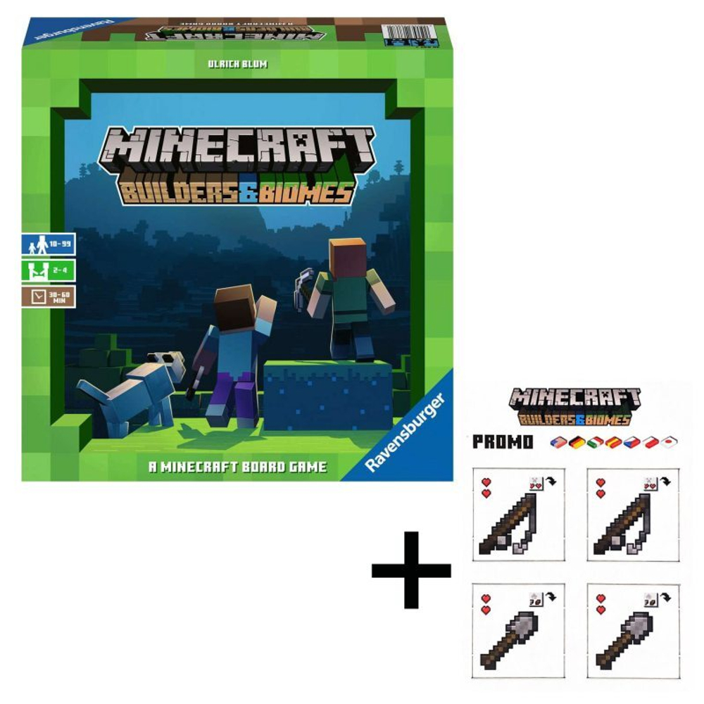 — настольная игра Minecraft + бесплатно 268672