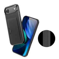 Чехол с MagSafe и отделение для карт (картхолдер) для iPhone 17 Air, от Dux Ducis, серия Pocard Series Case