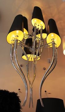 replica Brunilde 6 lamps (black)