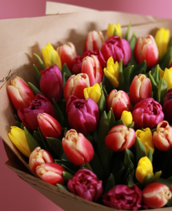 большой букет тюльпанов заказать онлайн