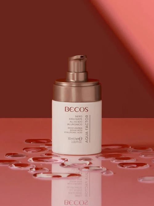 BECOS Увлажняющая сыворотка с гиалуроновой кислотой и настурцией-MOISTURIZING SERUM WITH HYALURONIC ACID,30 мл