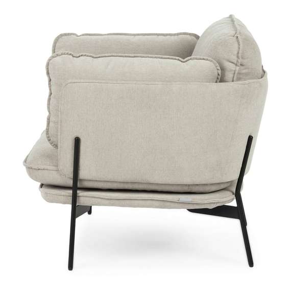 Кресло Sussex светло-серое