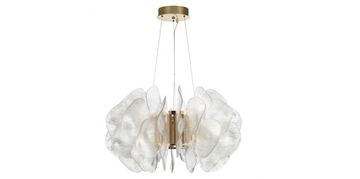 Подвесная люстра LED 115W 3500К 5089/115L латунь Siama Odeon Light