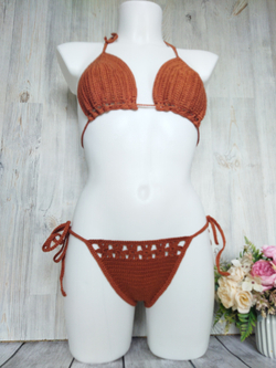 Купальник вязаный