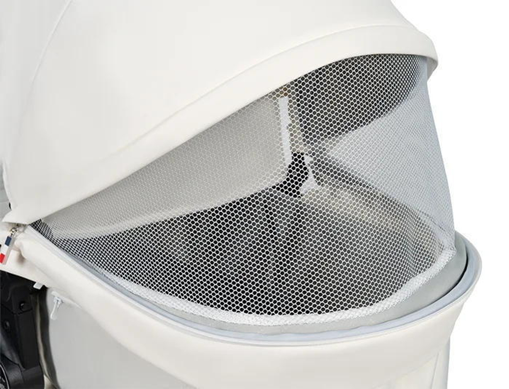 Детская коляска трансформер Aimile Spring молочный