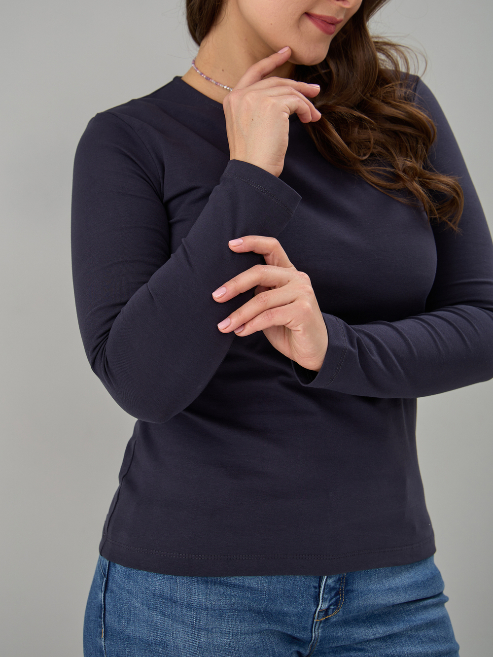 Лонгслив ЛНкл-081/антрацит