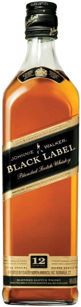 Виски Johnnie Walker Black Label, 0.7 л.