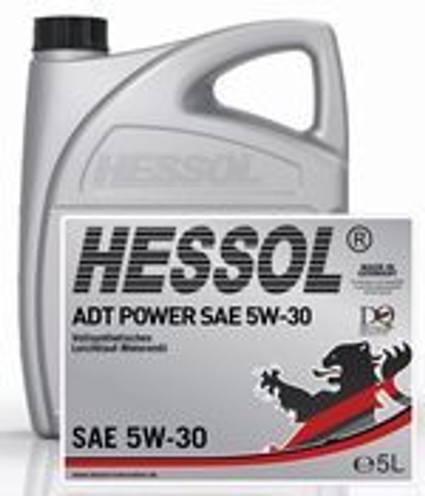 HESSOL 5W30  ADT POWER LL - 5 л Масло моторное синтетическое 5 л