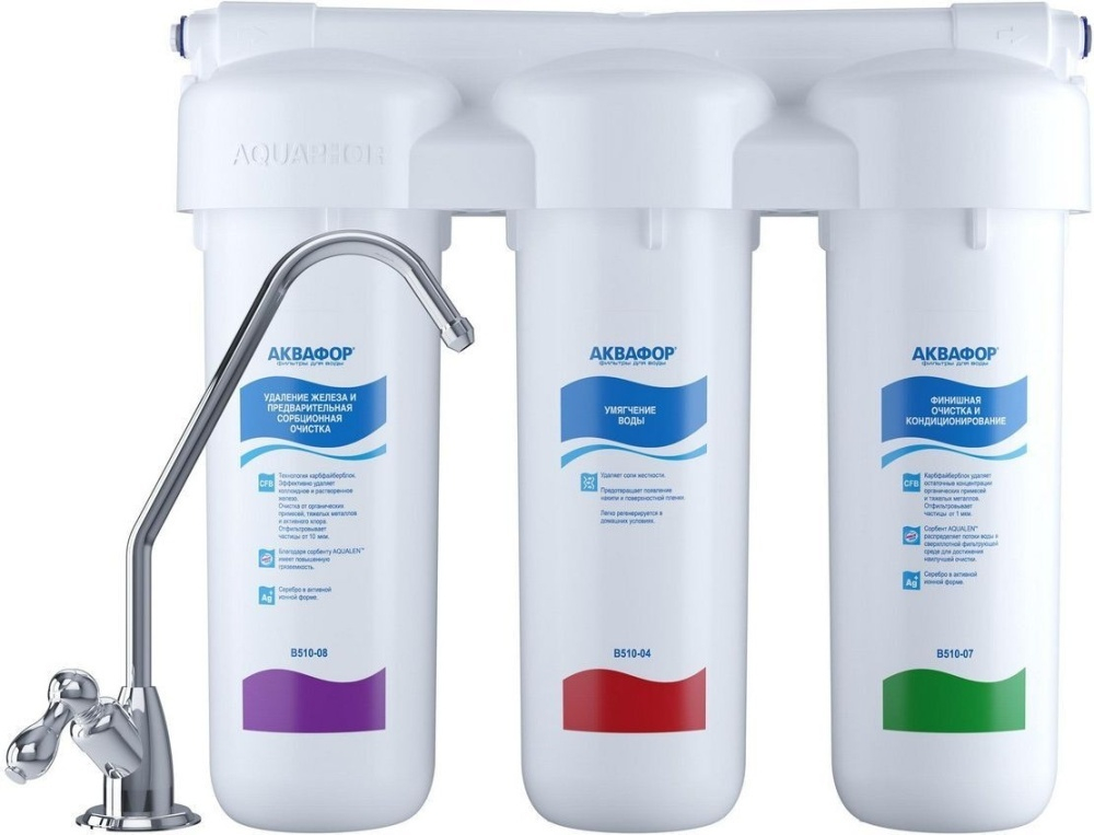 Аквафор  Водоочиститель ТРИО Норма (Ж/В)  (4/1шт)