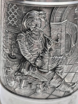 Кружка для пива (большая) "Таверна" Германия BMF - ZINN