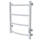 Полотенцесушитель MIXLINE CAPELLA  60х50 (таймер, 201 Вт, 4 перекладины) электрический БЕЛЫЙ