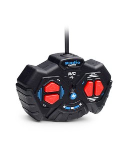 Машинка Транспортёр радиоуправляемая с спасательной машиной