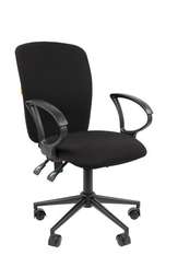 Офисное кресло Chairman 9801 Россия ткань T08 черный Black