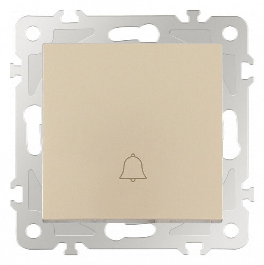 Кнопка звонка без рамки Arte Milano 206 206.36-1.shampan