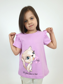 3-42-6 Футболка для девочки