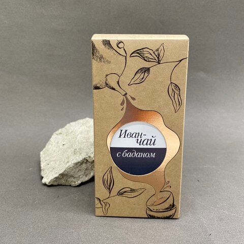 Иван-чай с баданом в коробке 50г
