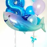 AN Шар Фигура Акула 38"/96CM W X 18"/45CM (БГ-36)