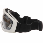 Очки горнолыжные H005, белая оправа/серебристая линза