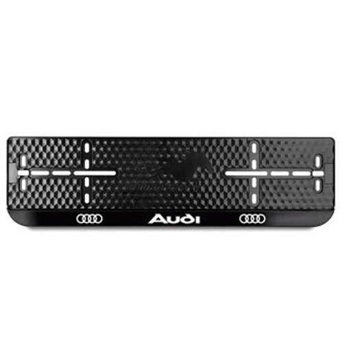 Номерные рамки на авто с LED подсветкой надписи AUDI