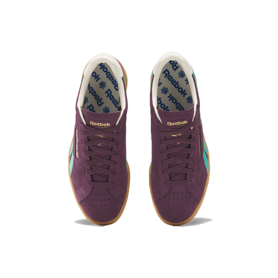 reebok CLUB C GROUNDS UK Кроссовки для скейтбординга Низкие Бургундские Унисекс