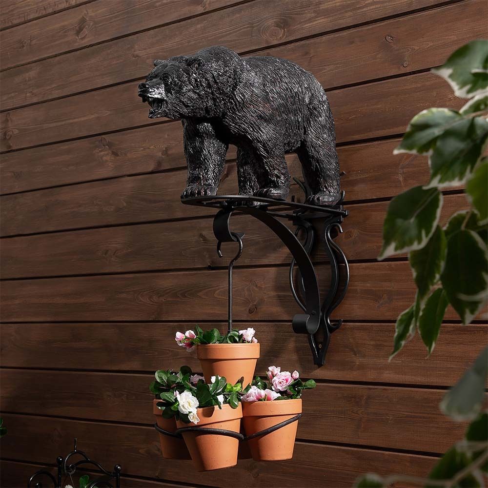 Кронштейн для цветов Медведь Велес Шоколад