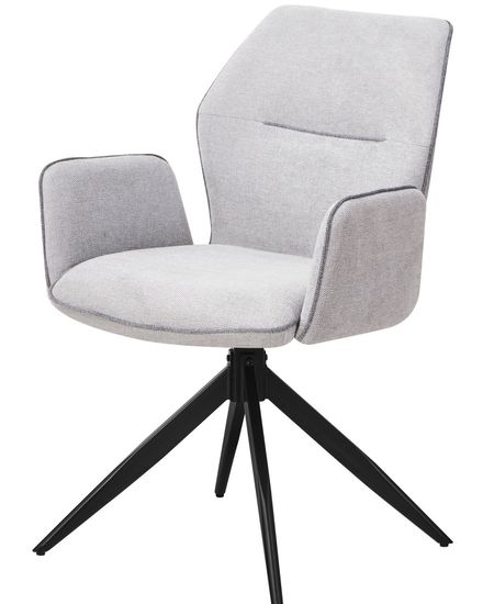 Стул обеденный Dorn серый  поворотный