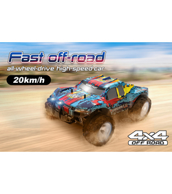Радиоуправляемая багги Double Eagle RC Racing Truck 1/18 4WD 2.4G RTR