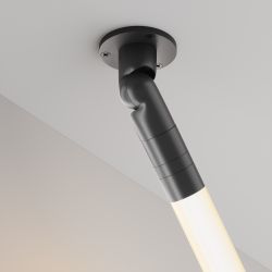 Шарнирное основание для накладного монтажа системы с вводом питания Maytoni   C027CS-P-B