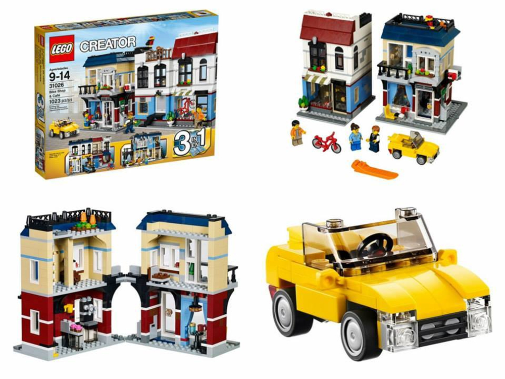 LEGO Creator: Городская улица 31026 — Bike Shop & Cafe — Лего Креатор Создатель